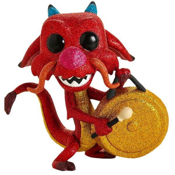 Disney Mulan Mushu & Cricket Vinyl Figure w/ POP Protector Funko Pop Disney Mulan Mushu & Cricket Vinyl Figure w/ POP Protector Funko Pop